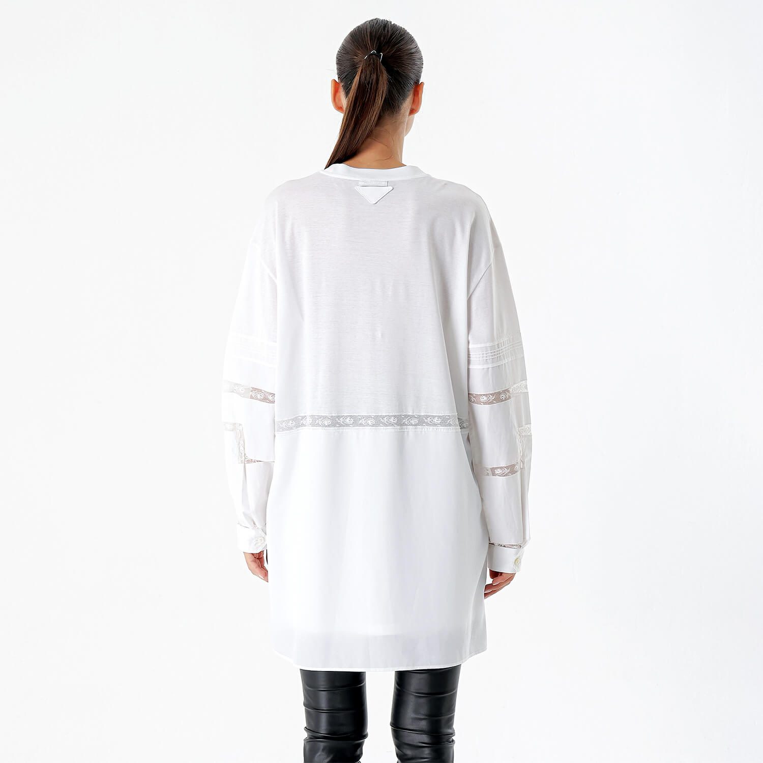 Prada - White Long Shirt & Dress